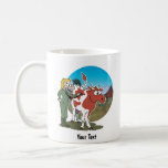Veterinarian Kaffemugg<br><div class="desc">Veterinarian examines cow</div>