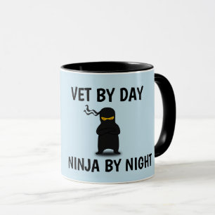 VETERINARIAN NINJA KAFFE KOPPAR