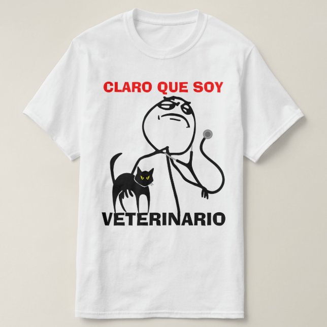 Veterinario T-shirt (Design framsida)