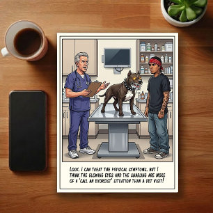 Veterinärjouren Äventyr Tecknad serie Vykort