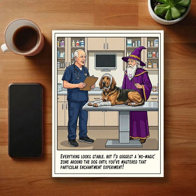 Veterinärjouren Äventyr Tecknad serie Vykort (Skapare uppladdad)