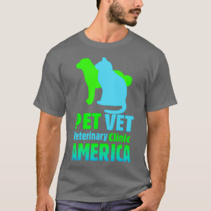 Veterinärklinik vid veterinär veterinär t shirt