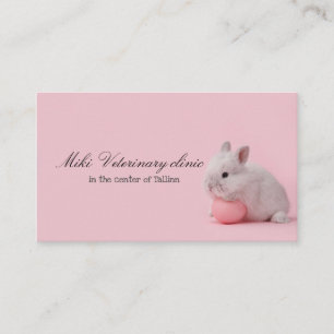 Veterinärkliniskt Affärskort Visitkort