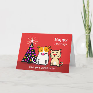 Veterinärkort Helgdag Helgkort