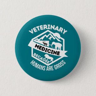 Veterinärmedicin eftersom människor är brutala knapp