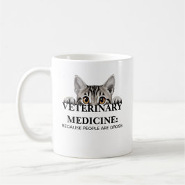 Veterinärmedicin För att människor är äckliga roli Kaffemugg