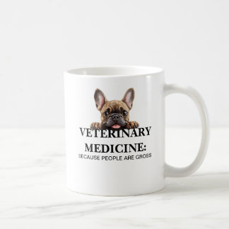 Veterinärmedicin för att människor är brutala kaffemugg