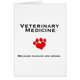 Veterinärmedicin Hälsningskort