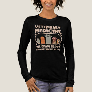 Veterinärmedicin rolig för husdjur t shirt