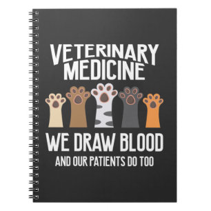 Veterinärmedicin Vet Tech Rädda djuren Anteckningsbok