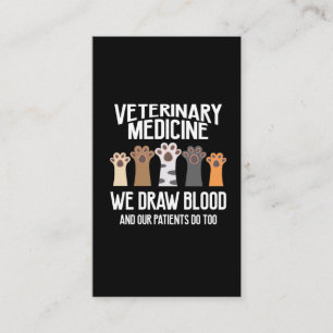 Veterinärmedicin Vet Tech Rädda djuren Visitkort