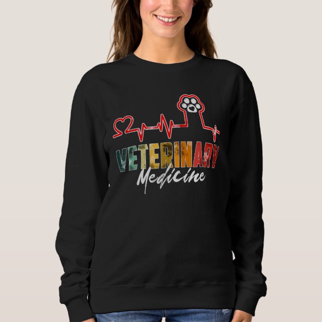 Veterinärmedicin vet Tech Technolog Apprecia T Shirt (Framsida)