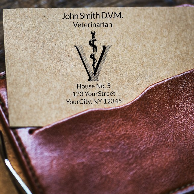 Veterinärmedicinska läkemedel Asclepius Vet Elegan Stämpel (Skapare uppladdad)