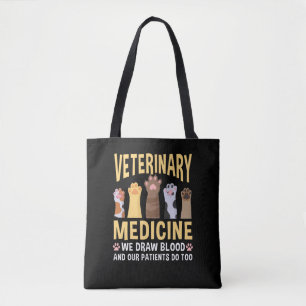 Veterinärmedicinska veterinärmedicinska läkemed tygkasse