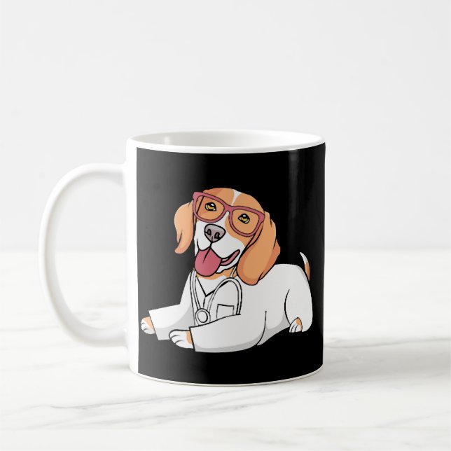 Veterinärmottagare Kaffemugg (Vänster)