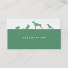 Veterinärt affärskort visitkort