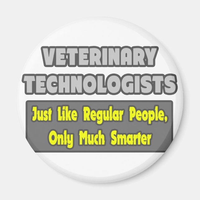 Veterinärtekniker ... Smartare Magnet (Framsidan)
