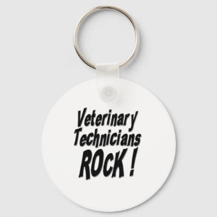 Veterinärtekniker Sten! Nyckelring