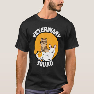 Veterinärtekniker Tech Assistant V T Shirt