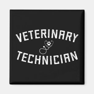 Veterinärtekniker   Vet Tech Tass Stethoscope Magnet