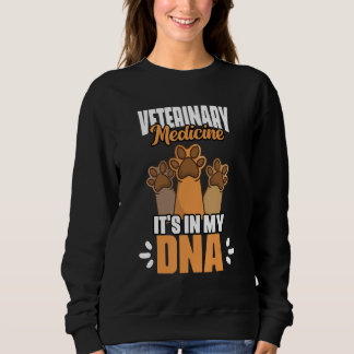 Veterinary Medicine  It's In My DNA Vet Med Worker T Shirt
