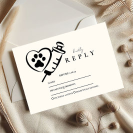 Veterinary Medicine Paw Graduation Party OSA Kort