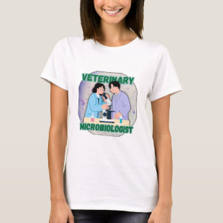 Veterinary Microbiologist – Lab Science Design T Shirt