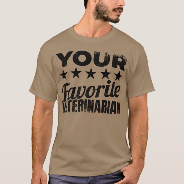 Veterinary Quote gift T Shirt (Framsida)