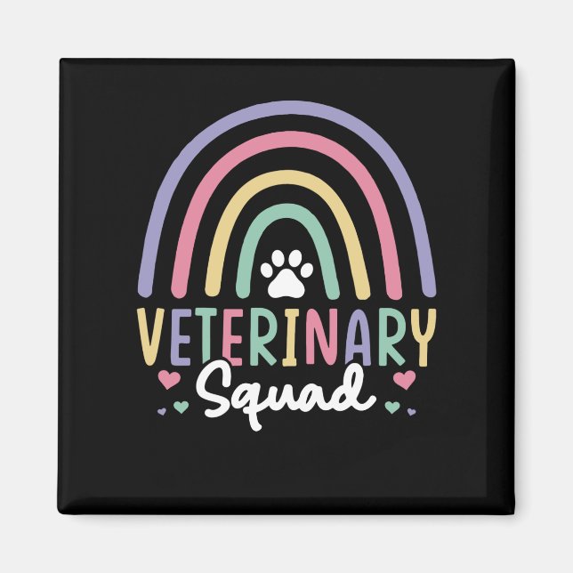 Veterinary Squad Magnet (Framsidan)
