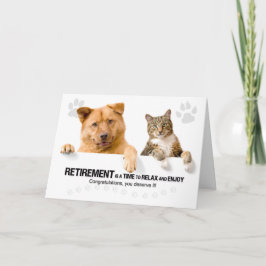 Veternära Pension-Grattisar Katt och Hund Kort