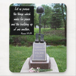 Vetern's Memorial med Romarbrevet 14-19 Musmatta