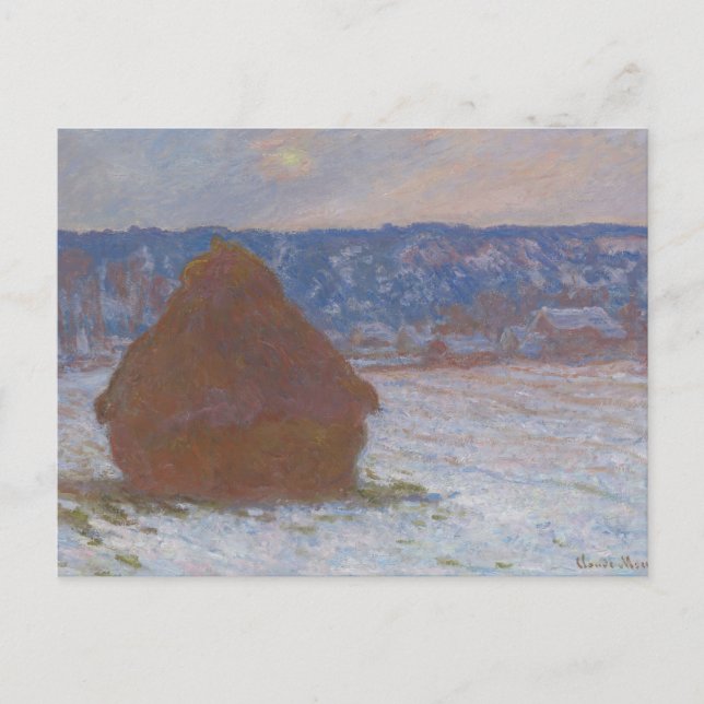 Vetesäck (Snö-effekt, övergjutningsdag) (1890-9 Vykort (Framsida)