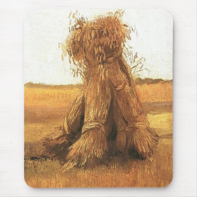 Veteskövlar på ett fält, van Gogh Musmatta (Framsidan)