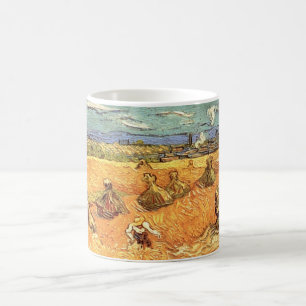 Vetestack med Reaper av Vincent van Gogh Kaffemugg