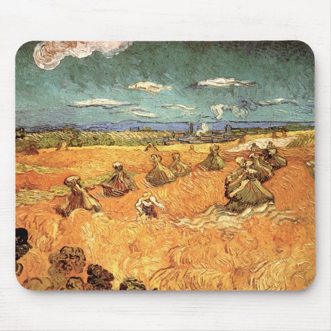 Vetestack med Reaper av Vincent van Gogh Musmatta (Framsidan)