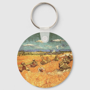 Vetestack med Reaper av Vincent van Gogh Nyckelring