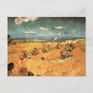 Vetestack med Reaper av Vincent van Gogh Vykort