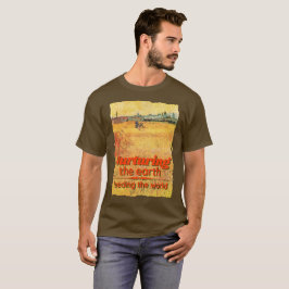 Vetet fält Vintage Artikel 188 Van Gogh T Shirt
