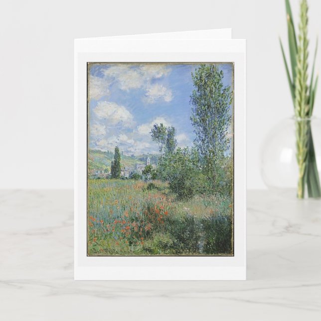 Vétheuil Greeting Card Kort (Framsida)