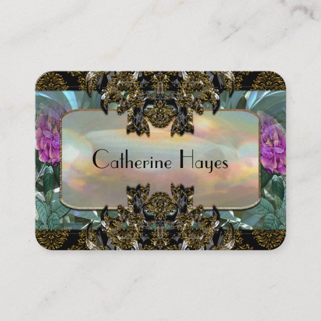 Vethmedow 2,5" elegant professionell visitkort (Framsida)