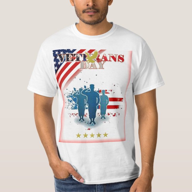 VETRANS DAY T SHIRT (Framsida)