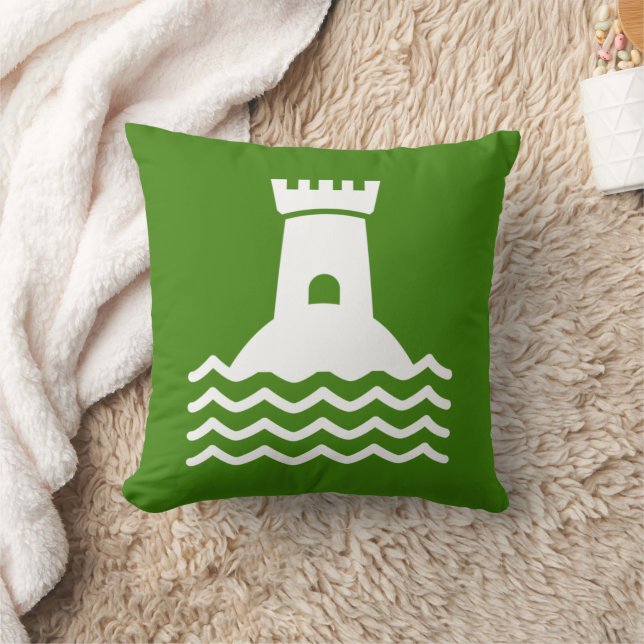 Vetravian Flagga - Throw Cushion Kudde (Filt)