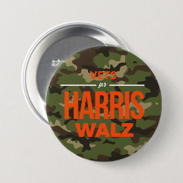 Vets for Harris Walz Camo Knapp
