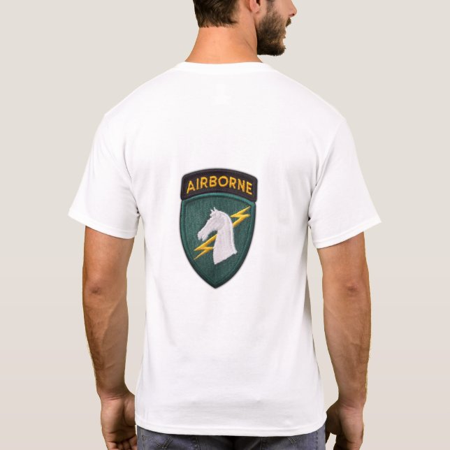 Vets för veteran för ops USASOC för armén lappar Tee (Baksida)