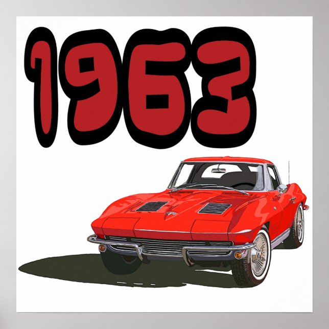 Vette63 Poster (Framsidan)
