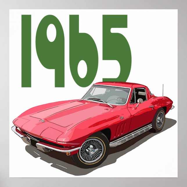 Vette65 Poster (Framsidan)