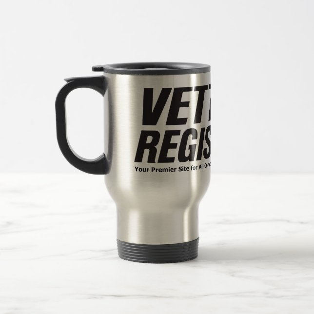 Vette Registry Logo Mug Resemugg (Vänster)