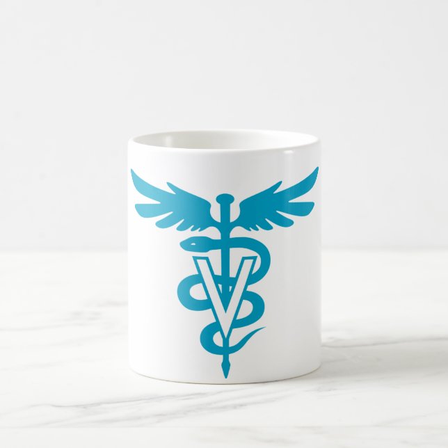 VetTech - veterinär- symbol Kaffemugg (Center)