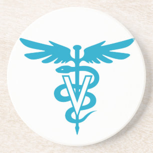 VetTech - veterinär- symbol Underlägg Sandsten