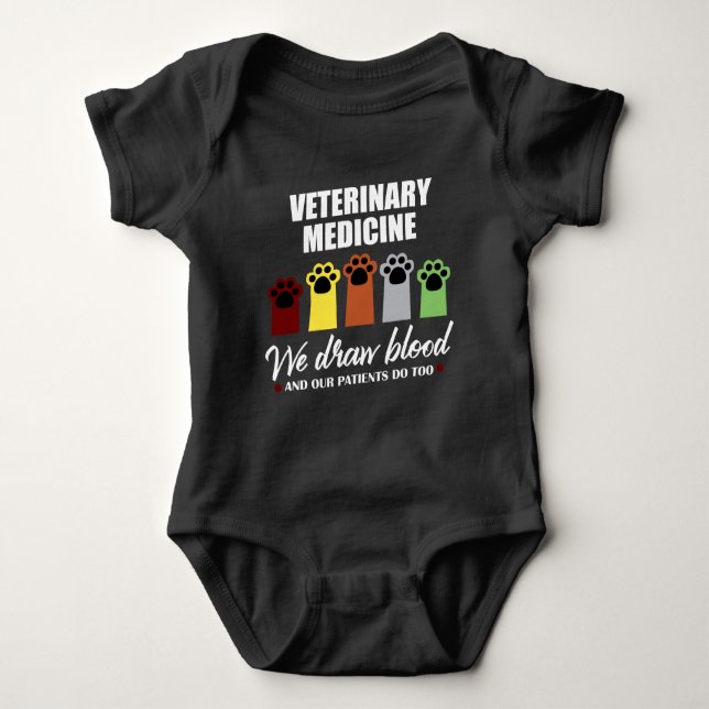 VetTechgåva för veterinär- Techattraktionblod T Shirt (Framsida)